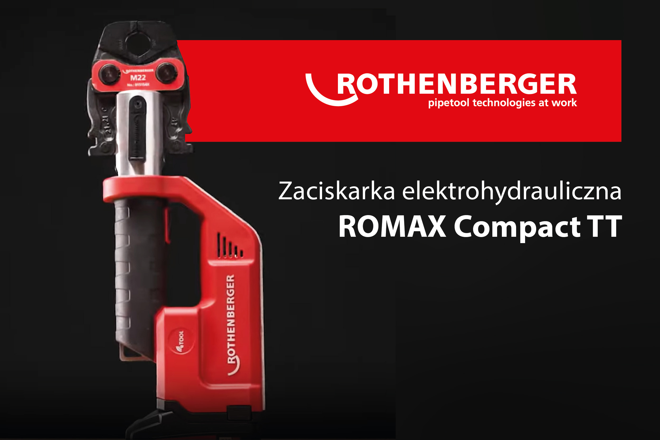 Nowość od Rothenberger zaciskarka ROMAX Compact Twin Turbo Instalbud